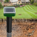 Rodent Repellent Stakes with Solar Power