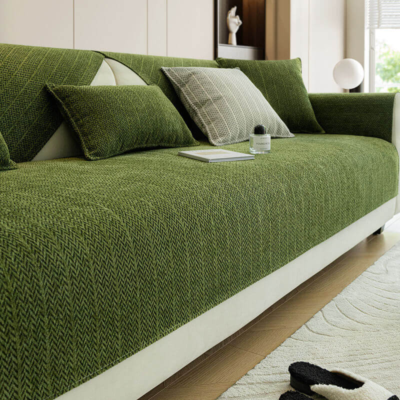 Chenille Couch Protector Cover for Sofa