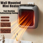 Compact Electric Heater for Desktop Use