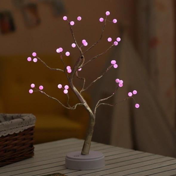 LED Bonsai Night Light for a Calm and Elegant Atmosphere