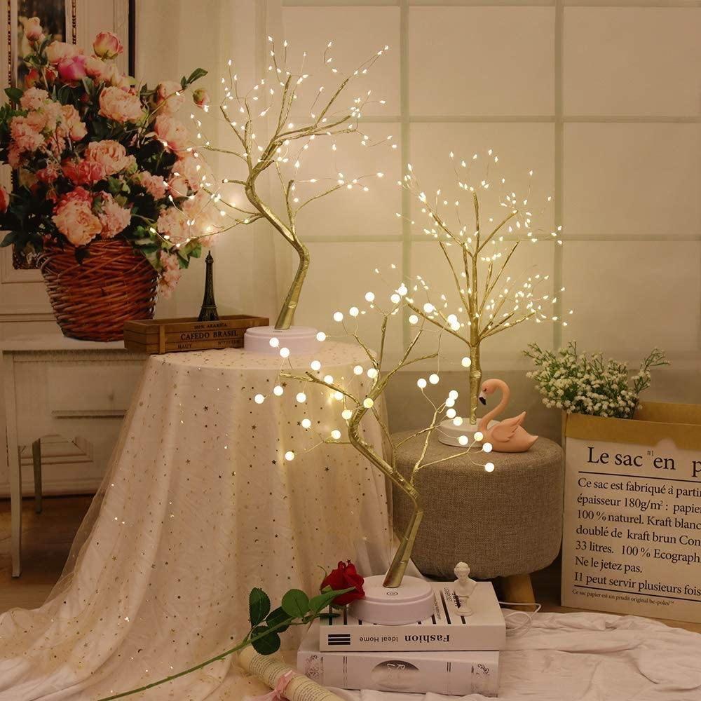 LED Bonsai Night Light for a Calm and Elegant Atmosphere