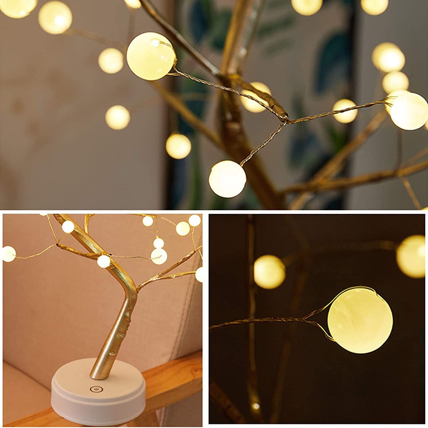 LED Bonsai Night Light for a Calm and Elegant Atmosphere