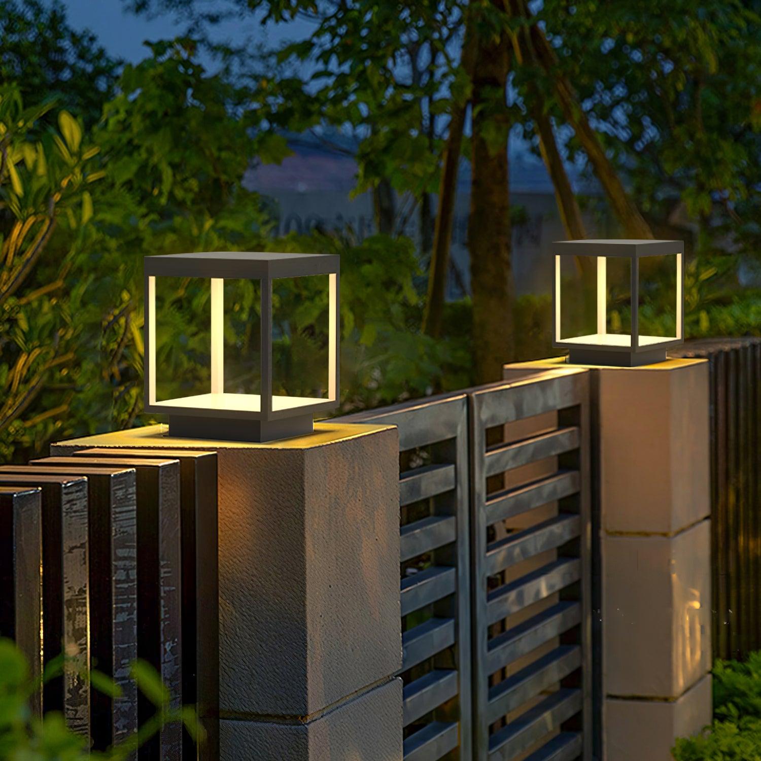 Stylish Waterproof Outdoor Wall Lamp for Landscape Illumination