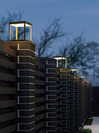 Stylish Waterproof Outdoor Wall Lamp for Landscape Illumination