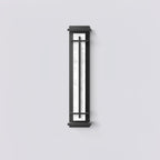 Waterproof LED Outdoor Wall Lamp in Alabaster Design