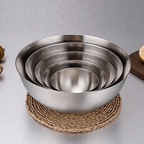 ElegantNest 5-Piece Stainless Steel Mixing Bowl Set