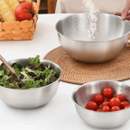 ElegantNest 5-Piece Stainless Steel Mixing Bowl Set