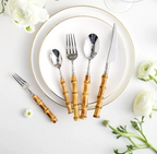 Eco-Friendly Bamboo & Steel Cutlery Collection