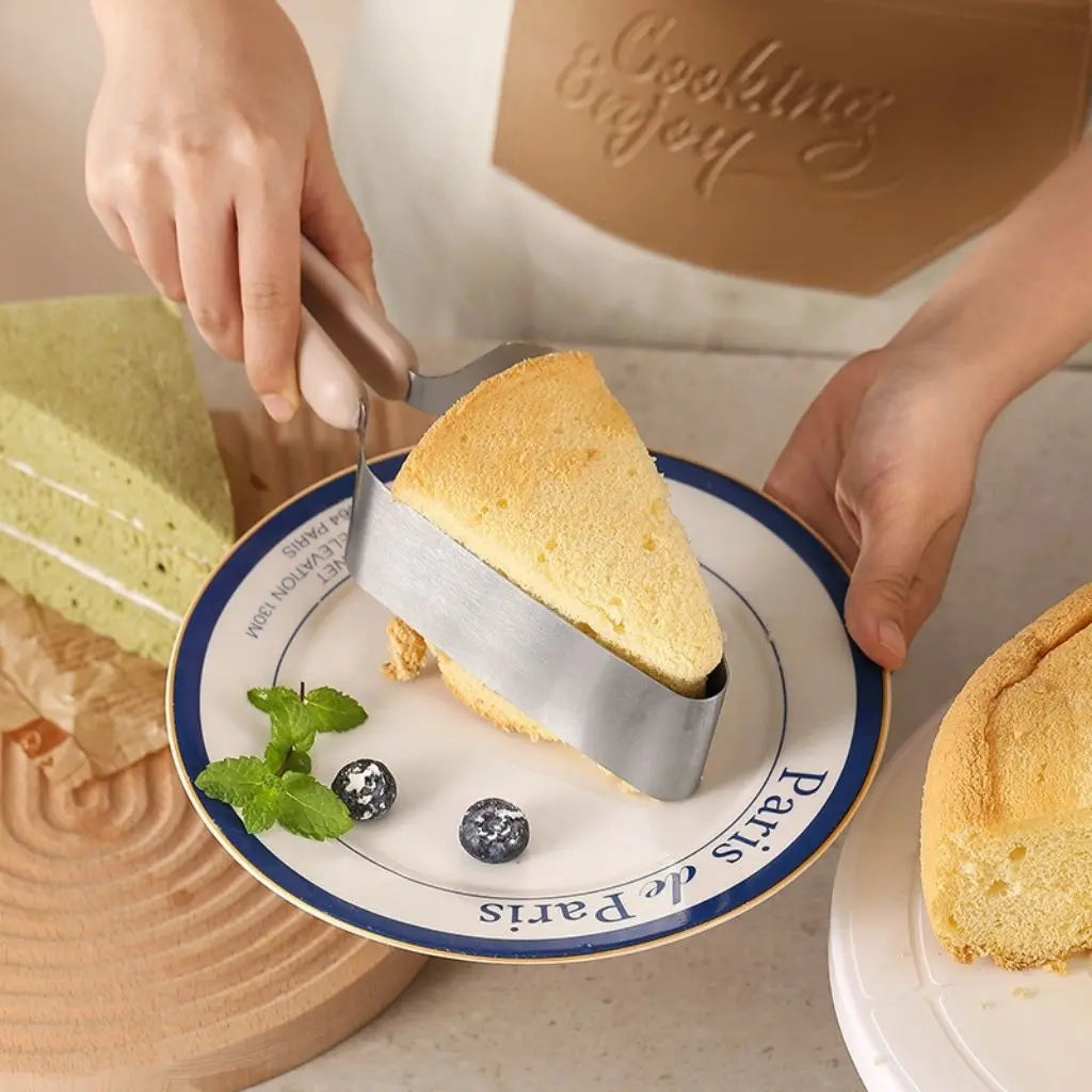 Elegance Stainless Steel Cake Cutter and Lifter