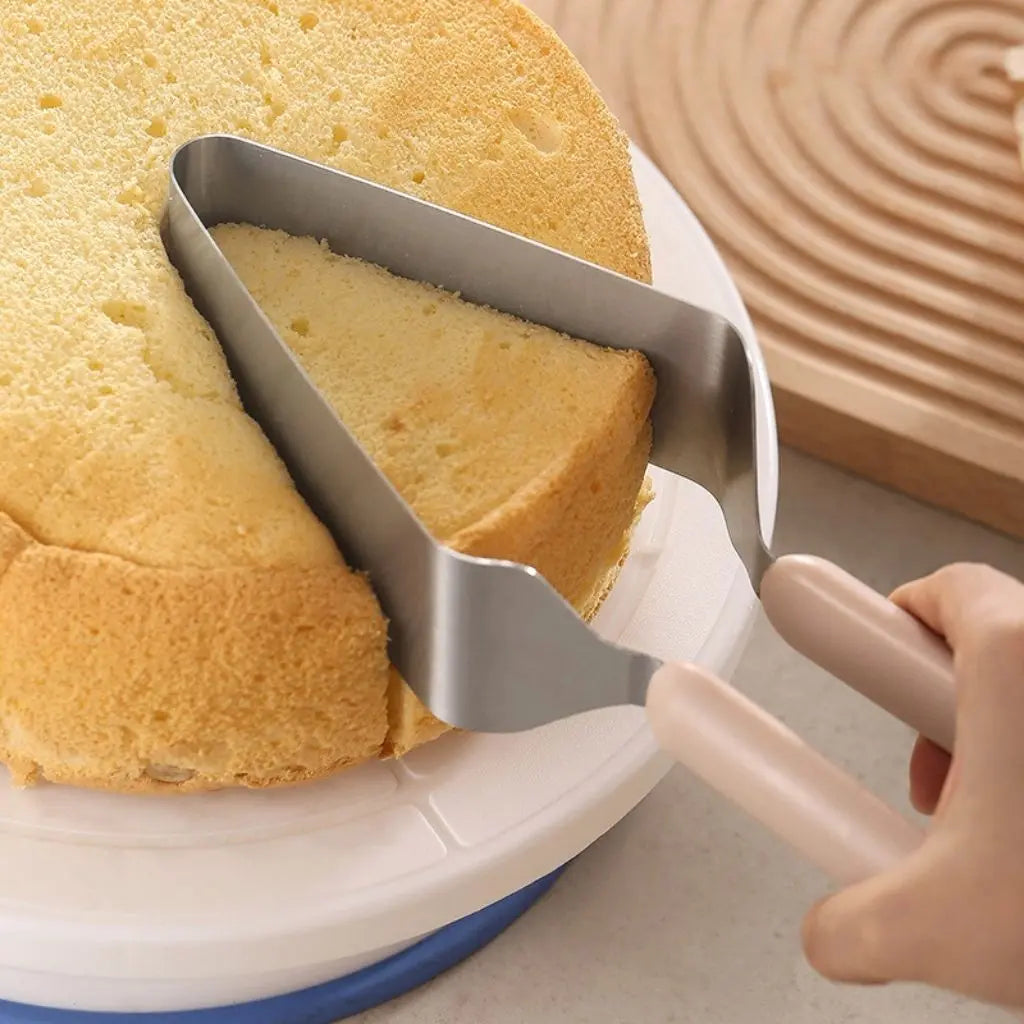 Elegance Stainless Steel Cake Cutter and Lifter