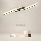 Contemporary Stylish Ceiling Fixture with Built-in LED Lighting