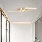 Contemporary Stylish Ceiling Fixture with Built-in LED Lighting