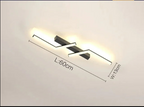 Contemporary Stylish Ceiling Fixture with Built-in LED Lighting