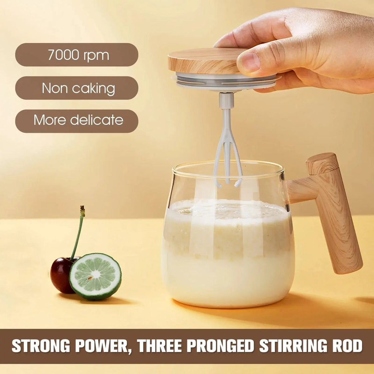 MixMaster - Effortless Self-Stirring Beverage Mug