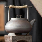 Elegant Japanese-Inspired Ceramic Teapot for Daily Brewing
