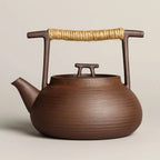 Elegant Japanese-Inspired Ceramic Teapot for Daily Brewing