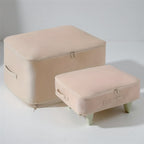 Clothing and Bedding Organizer Bags with Compression for Storage