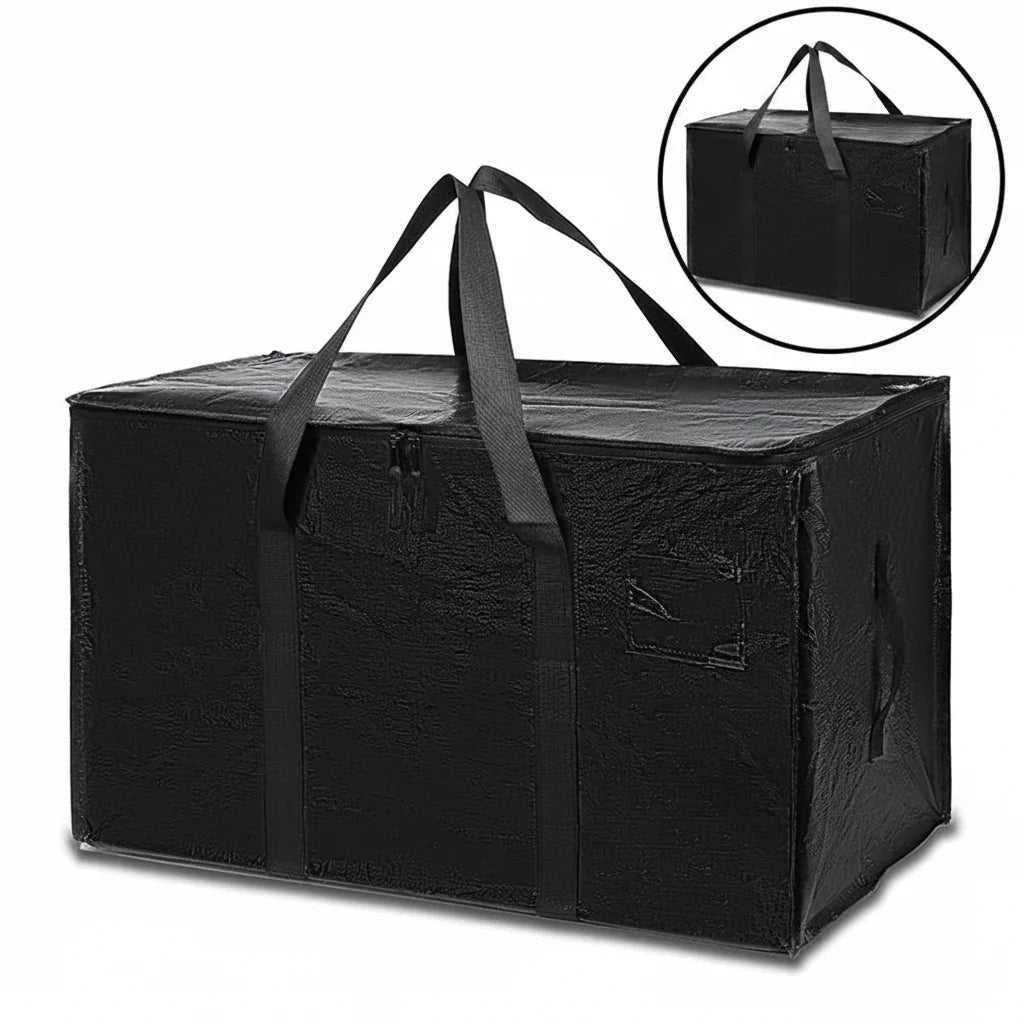 Waterproof Zipper Organizer Tote for Heavy-Duty Moving Bags