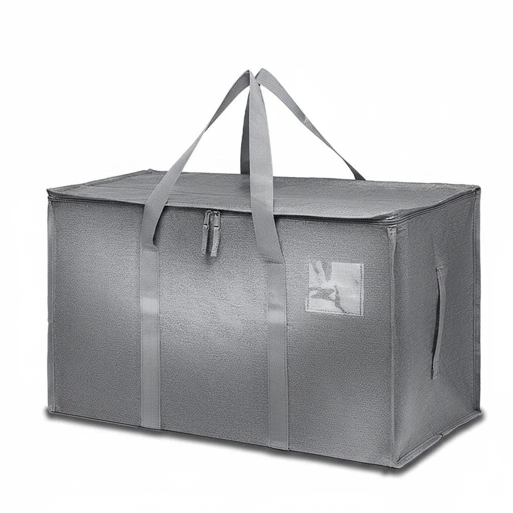 Waterproof Zipper Organizer Tote for Heavy-Duty Moving Bags