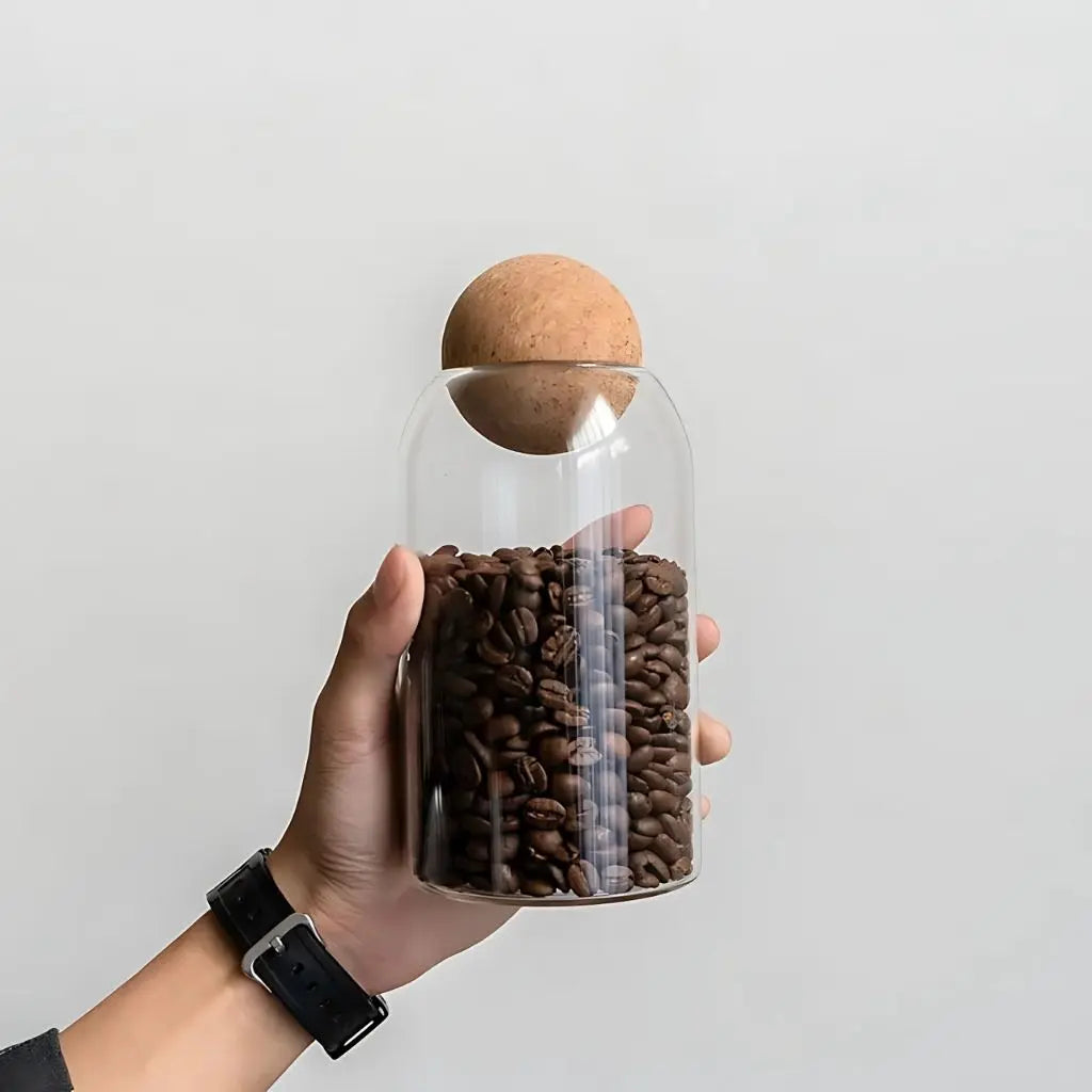 Elegant Glass Canister Trio for Your Kitchen Needs