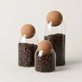 Elegant Glass Canister Trio for Your Kitchen Needs
