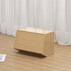 Multi-Tier Wooden Storage Cabinet with Doors for Bedroom and Living Room