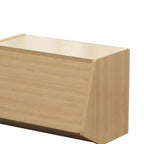 Multi-Tier Wooden Storage Cabinet with Doors for Bedroom and Living Room