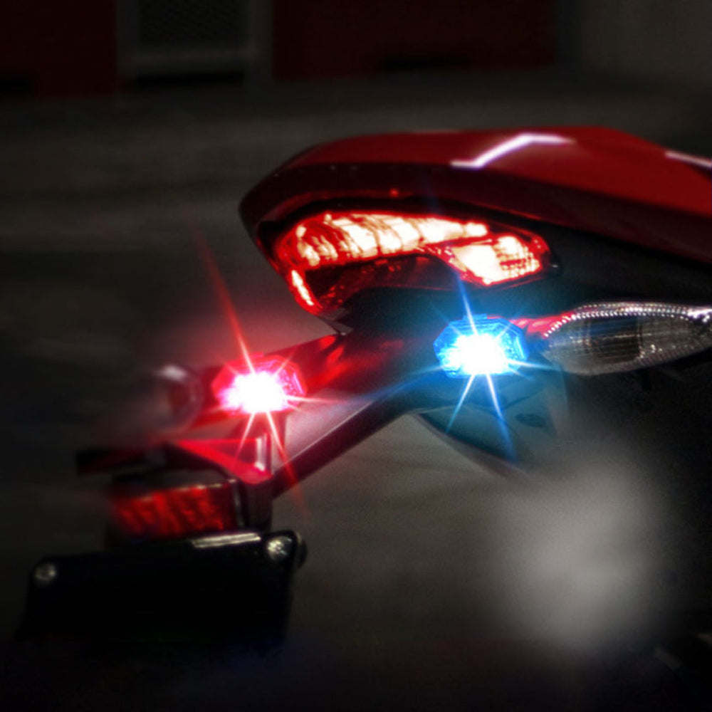 LED Vehicle Warning Flashers with Remote Control and USB Strobe Lights