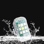 LED Vehicle Warning Flashers with Remote Control and USB Strobe Lights