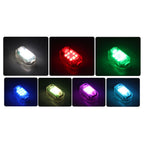 LED Vehicle Warning Flashers with Remote Control and USB Strobe Lights