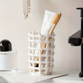 Charming Ceramic Toothbrush Organizer for Your Bathroom