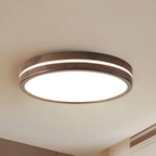 Modern Ceiling Light with Wood Accent – LED Fixture for Home Decor