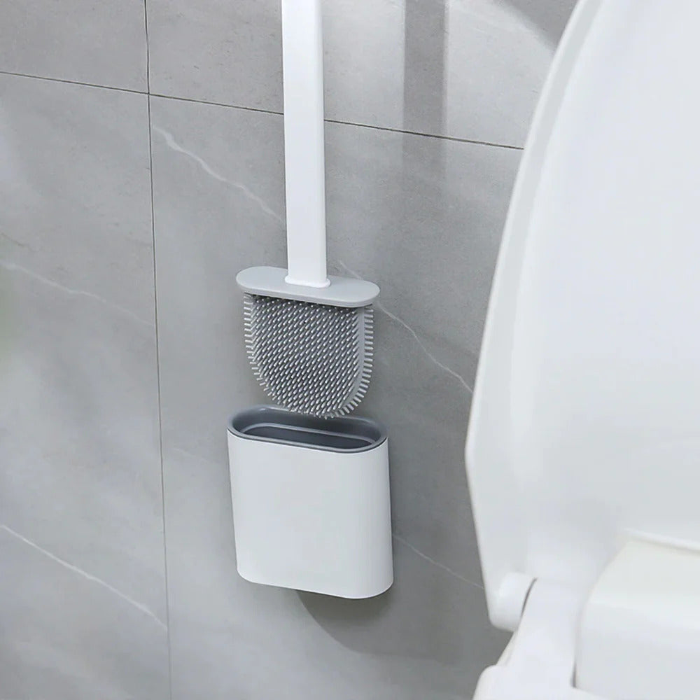 Chic Silicone Toilet Cleaning Brush