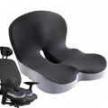 Memory Foam Chair Pad with Back Support Cushion