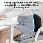 Memory Foam Chair Pad with Back Support Cushion