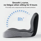 Memory Foam Chair Pad with Back Support Cushion