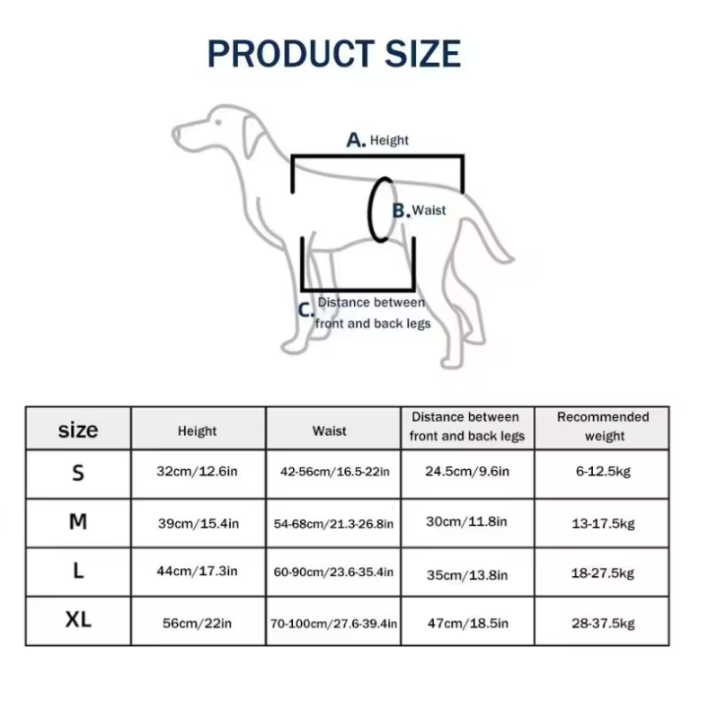 Comfortable Canine Support Sling