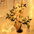Table Lamp with LED Tree Design