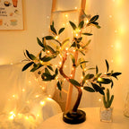Table Lamp with LED Tree Design