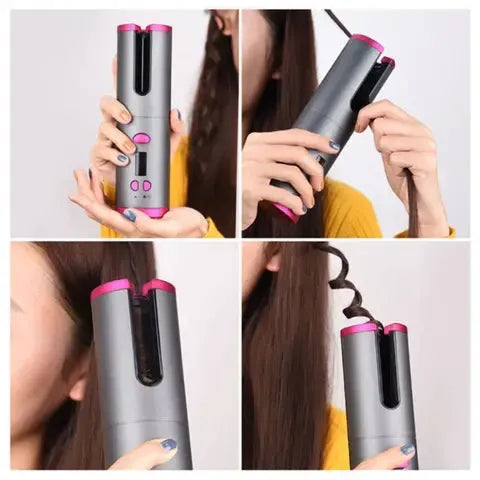Wavesmith Wireless Curling Wand - Quick & Portable Styling