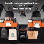 Multifunctional Seat Back Storage Box with Cup Holder for Cars