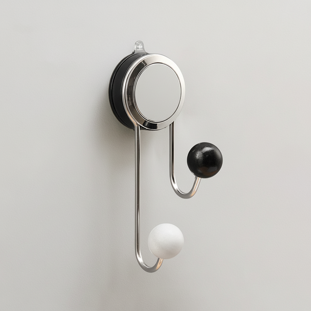 Wall-Mounted Stainless Steel Toilet Paper Dispenser with Self-Adhesive