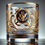 Engraved Glass Memorial Decor for Honoring Veterans
