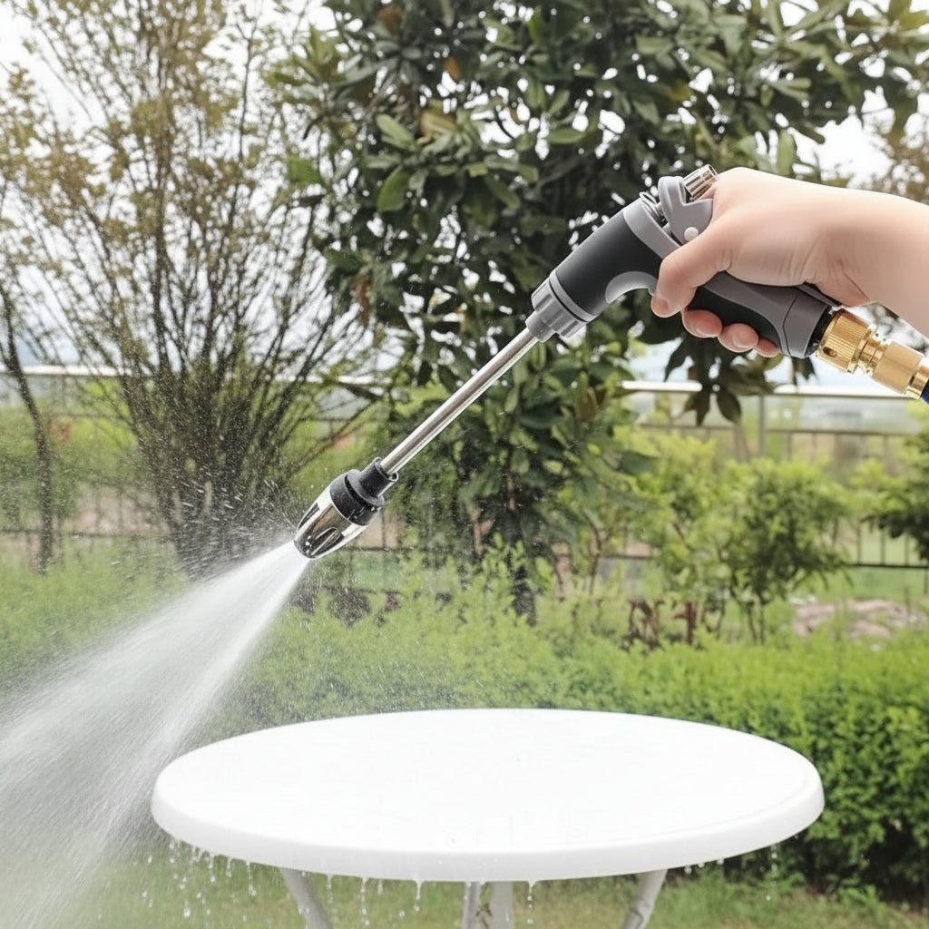 Extended Cleaning Wand with High-Pressure Hose Nozzle – PowerReach
