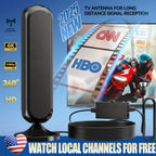 Indoor Digital HD TV Antenna with Long Range Signal Amplifier 4K