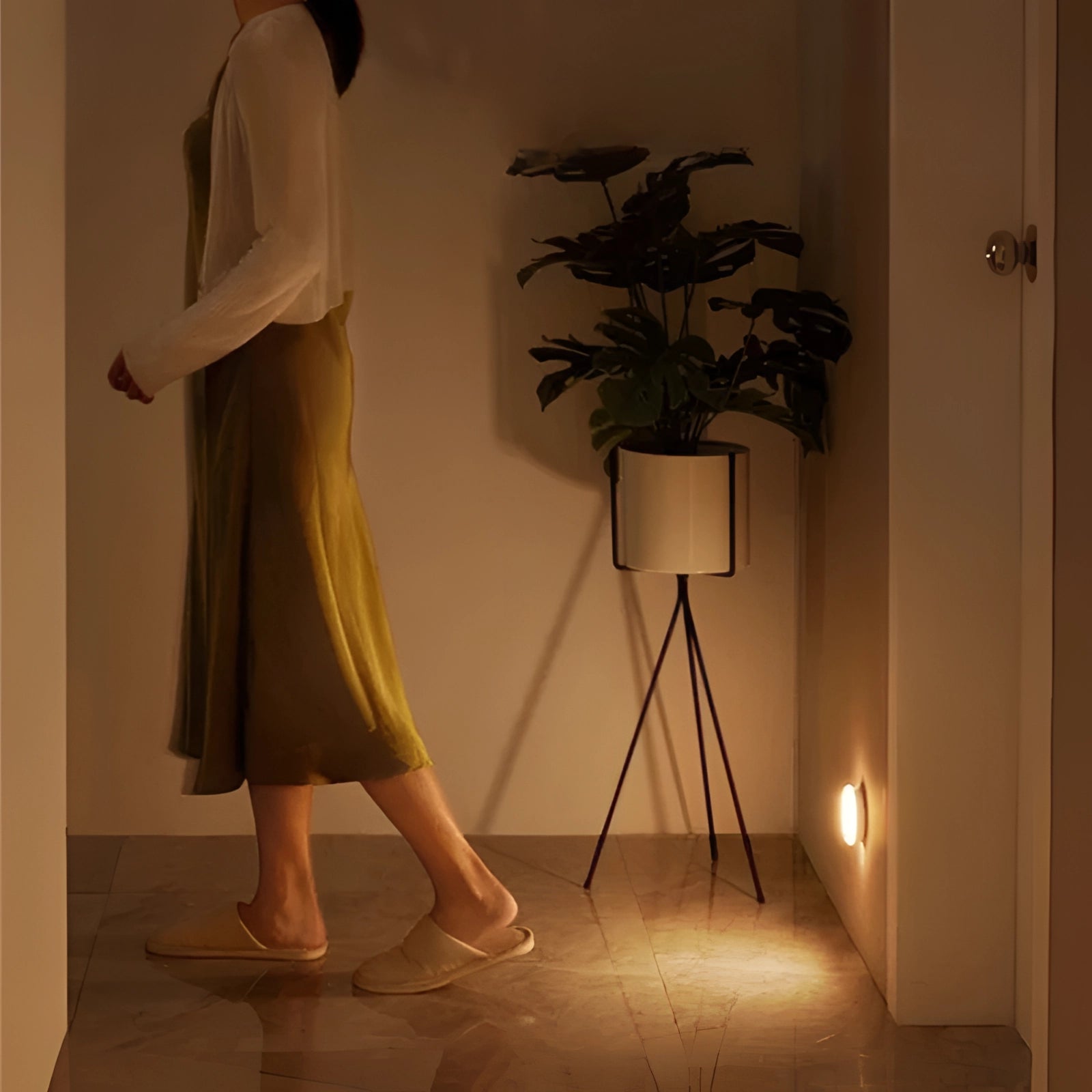 Motion-Activated LED Night Lamp