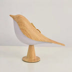 Rechargeable Wooden Accent Light - Bird-Shaped Table Lamp