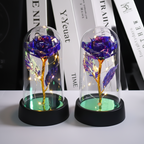 Decorative Dome Night Light - LED Rose Lamp Gift