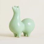 Ceramic Harmony Horse – Celadon Good Fortune Decor Piece