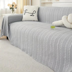Non-Slip Microfiber Sofa Cover - Pet-Friendly Design